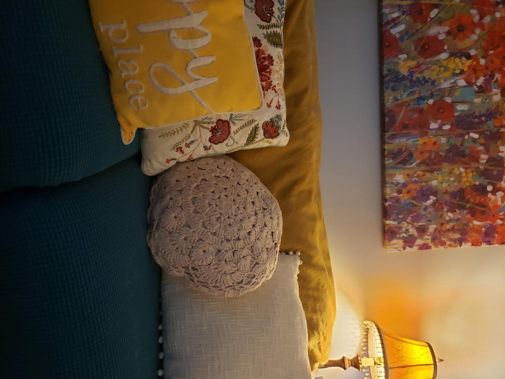 Crochet Pillow - Customer Photo From Lynette Schmidt 