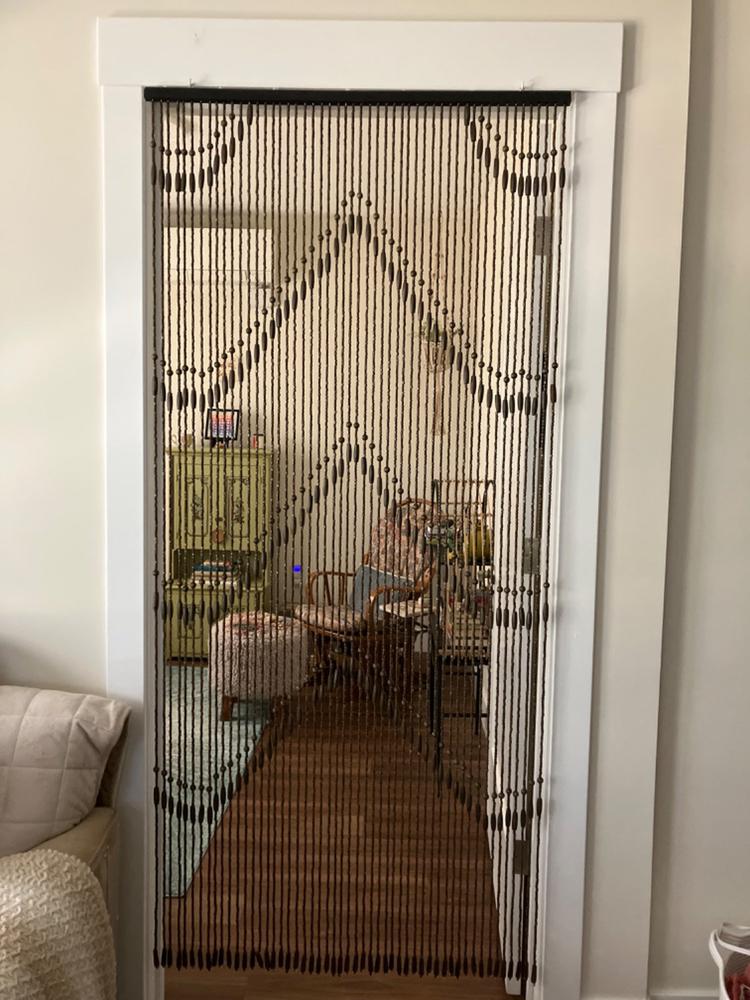 Bungalow Beaded Curtain - Customer Photo From Ellen Maged