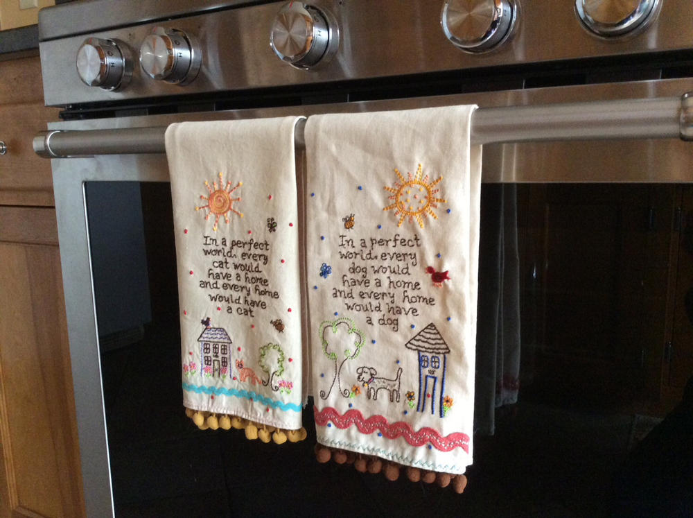 Linen Hand Towel - Customer Photo From Caralyn Frisell