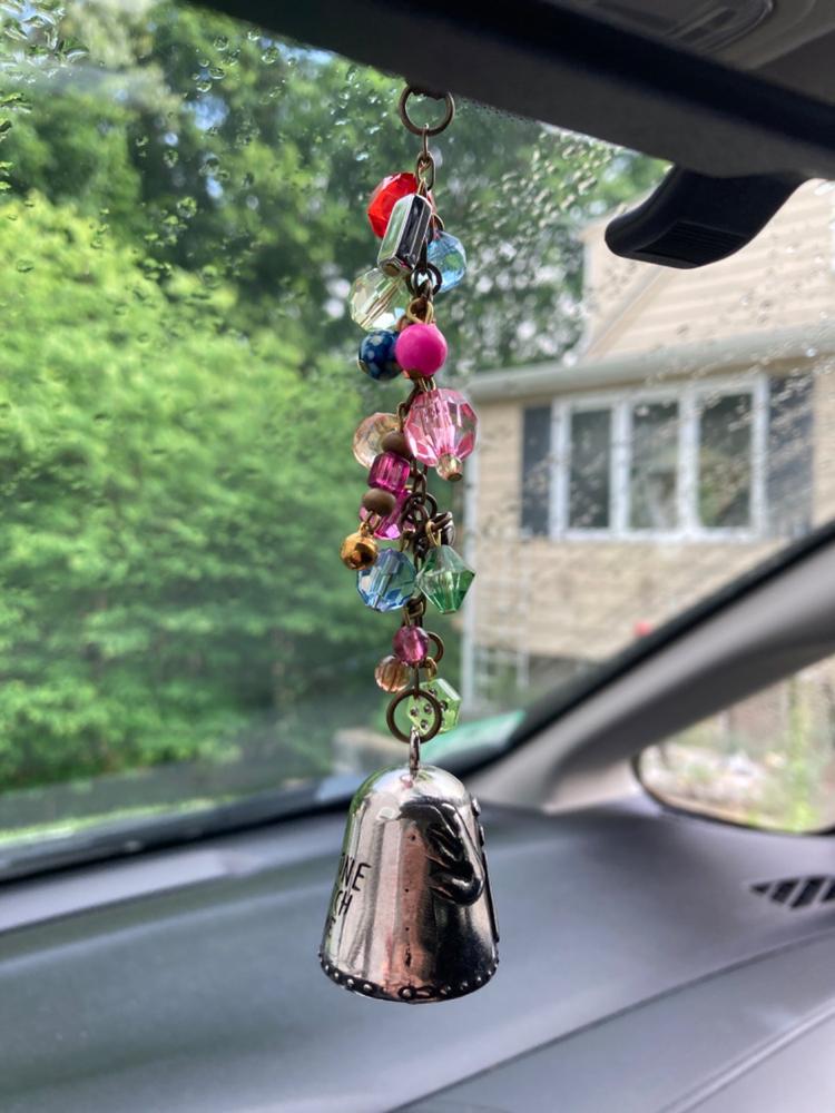 Blessing Bell Angel Car Charm - Customer Photo From Elizabeth Horn