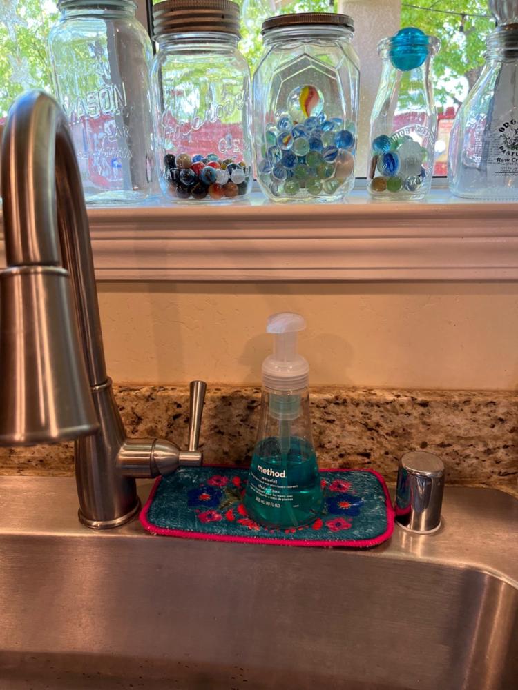 Kitchen Sink Mat, Set of 2 - Bright Florals - Customer Photo From Cynthia A Neal