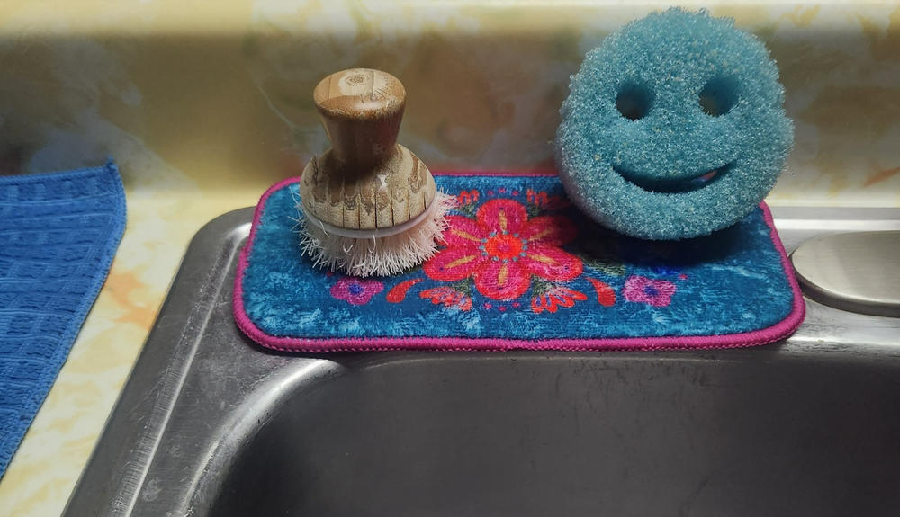 Natural Life Sink Mate - Soap Pump and Dish Mat