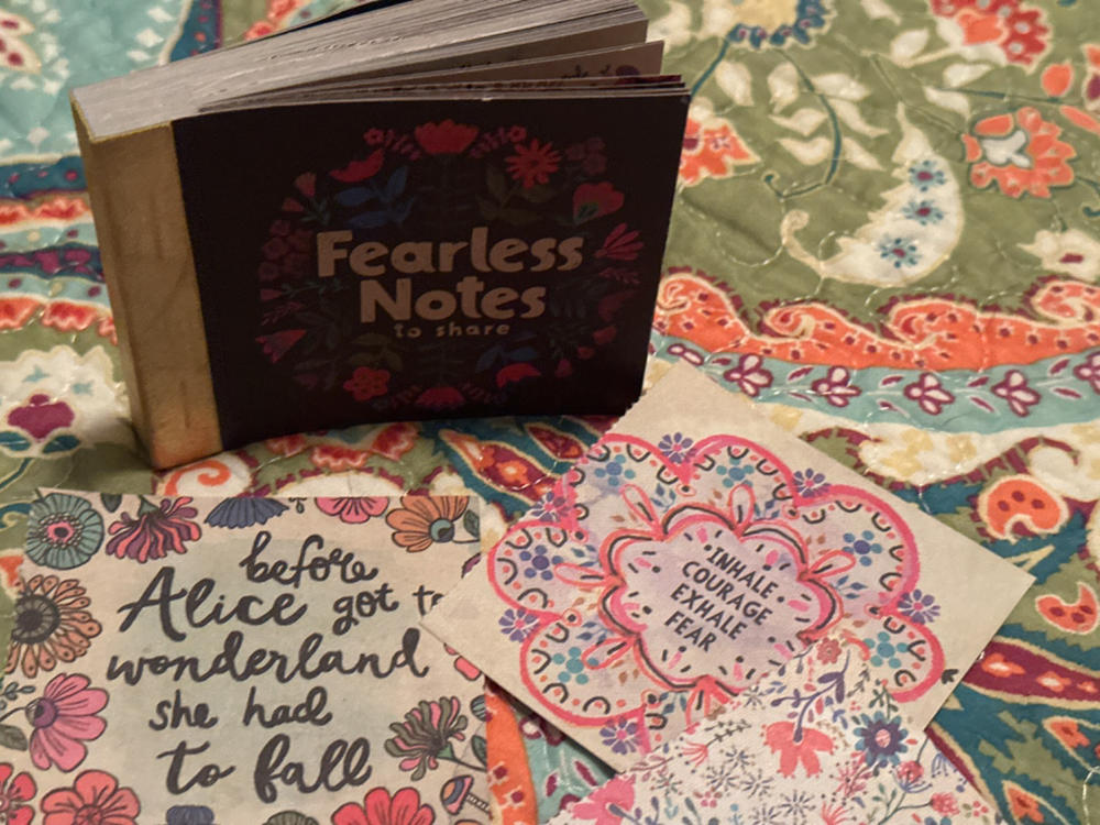Happy Notes - Fearless - Customer Photo From Donna Manton