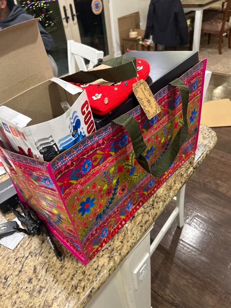 Carry All Tote Bag - Patchwork - Customer Photo From Monique Balboa 