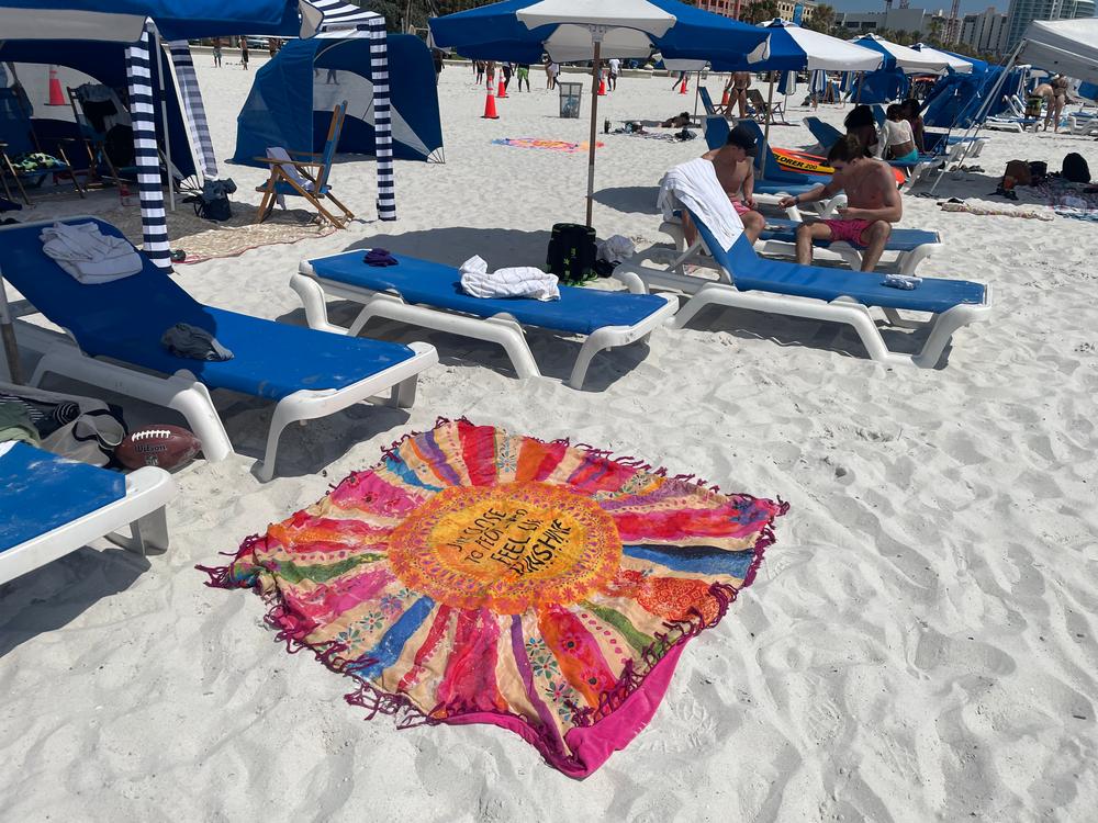 XL Shabana Beach Towel - Stay Close - Customer Photo From Angie 