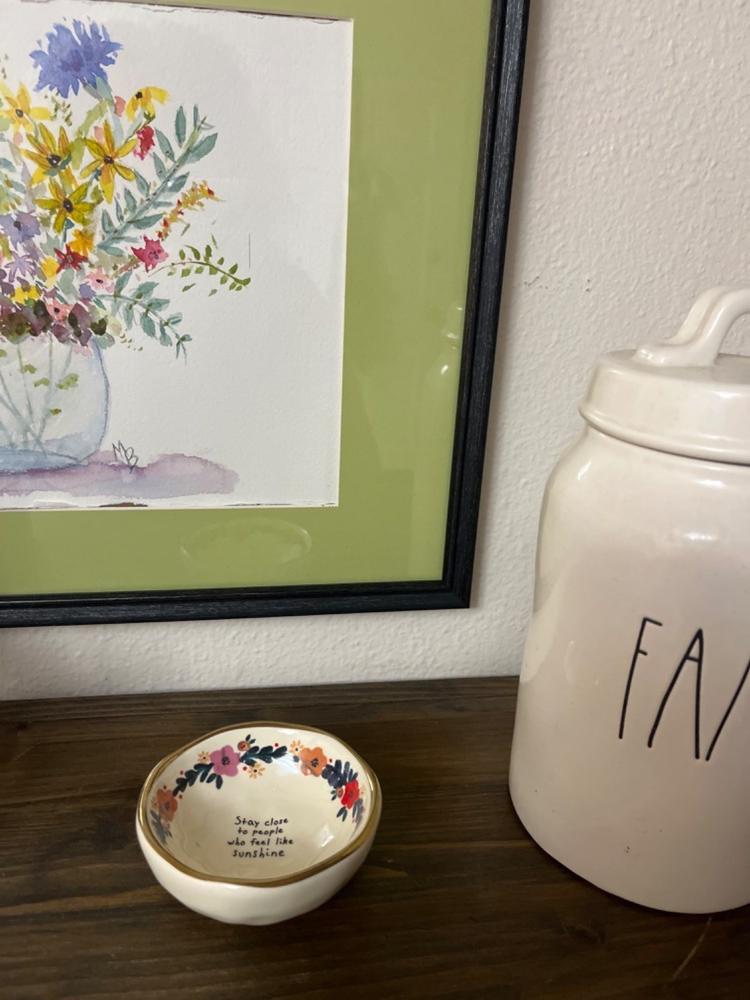 Ceramic Giving Trinket Bowl - Stay Close - Customer Photo From Elizabeth Fanelli