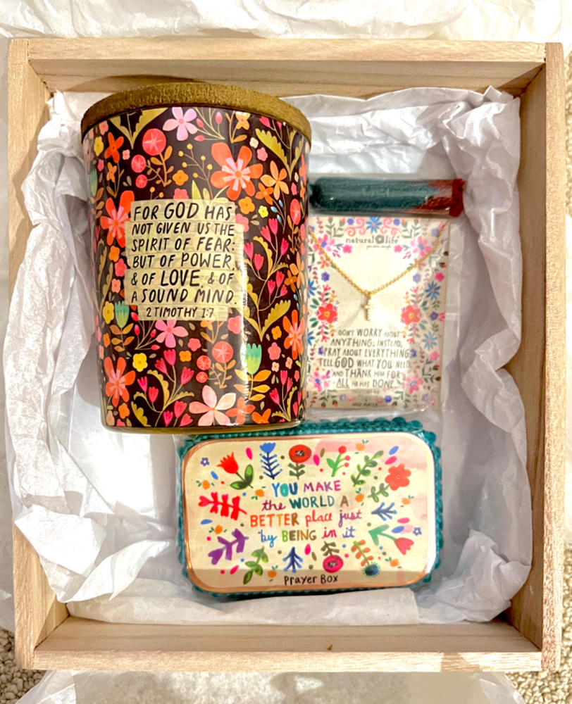 Tin Prayer Box - World Better - Customer Photo From Adele Hickethier