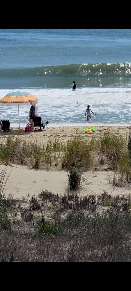 Beach Umbrella - Marigold - Customer Photo From Julia Thompson