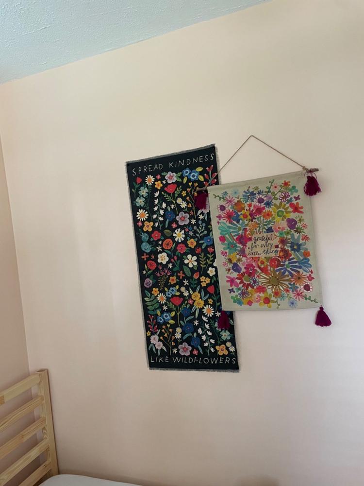 Canvas Wall Tapestry - Spread Kindness - Customer Photo From Alexandra Gyecsek