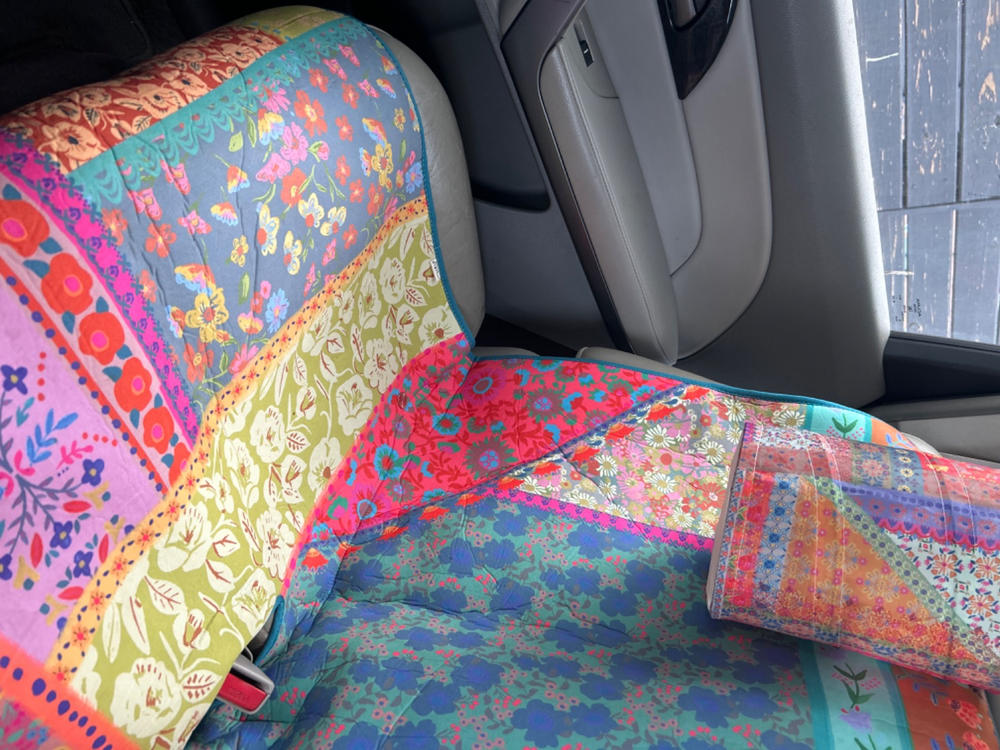 Back Car Seat Cover - Patchwork - Customer Photo From Viktoria Carey
