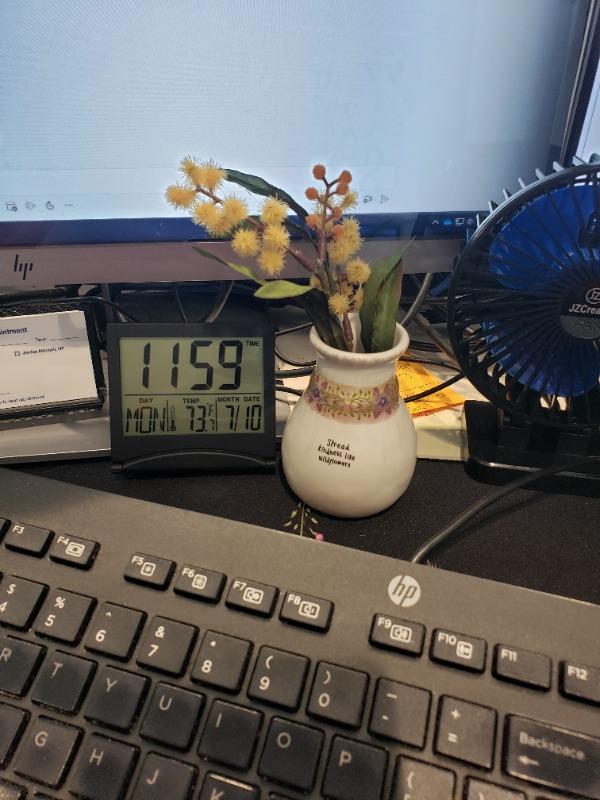 Catalina Ceramic Bud Vase - Spread Kindness - Customer Photo From Jannell orr