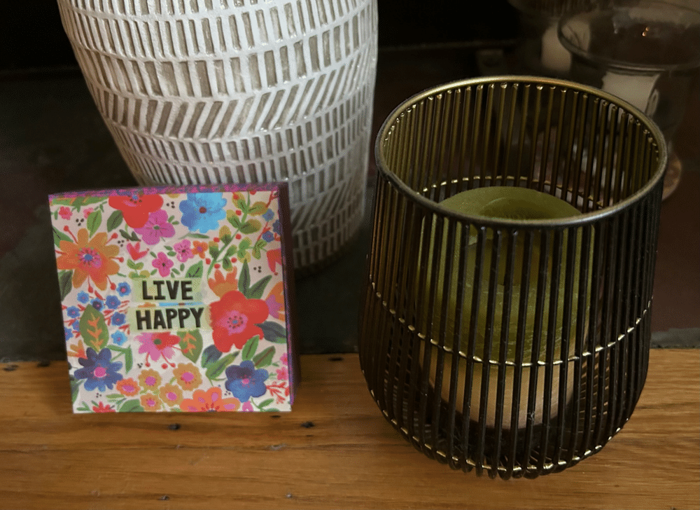 Coffee Table Matches - Live Happy - Customer Photo From Diane Bemis