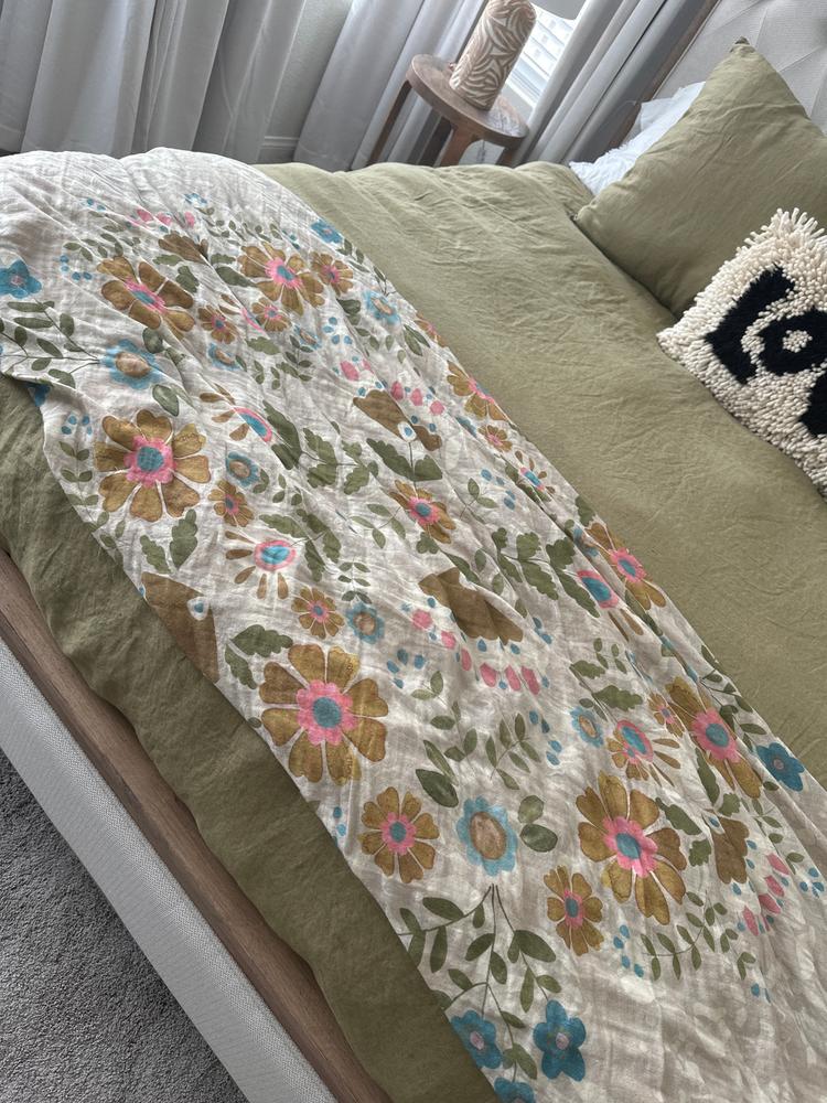 Gauze Tapestry Blanket Mandala Natural Life