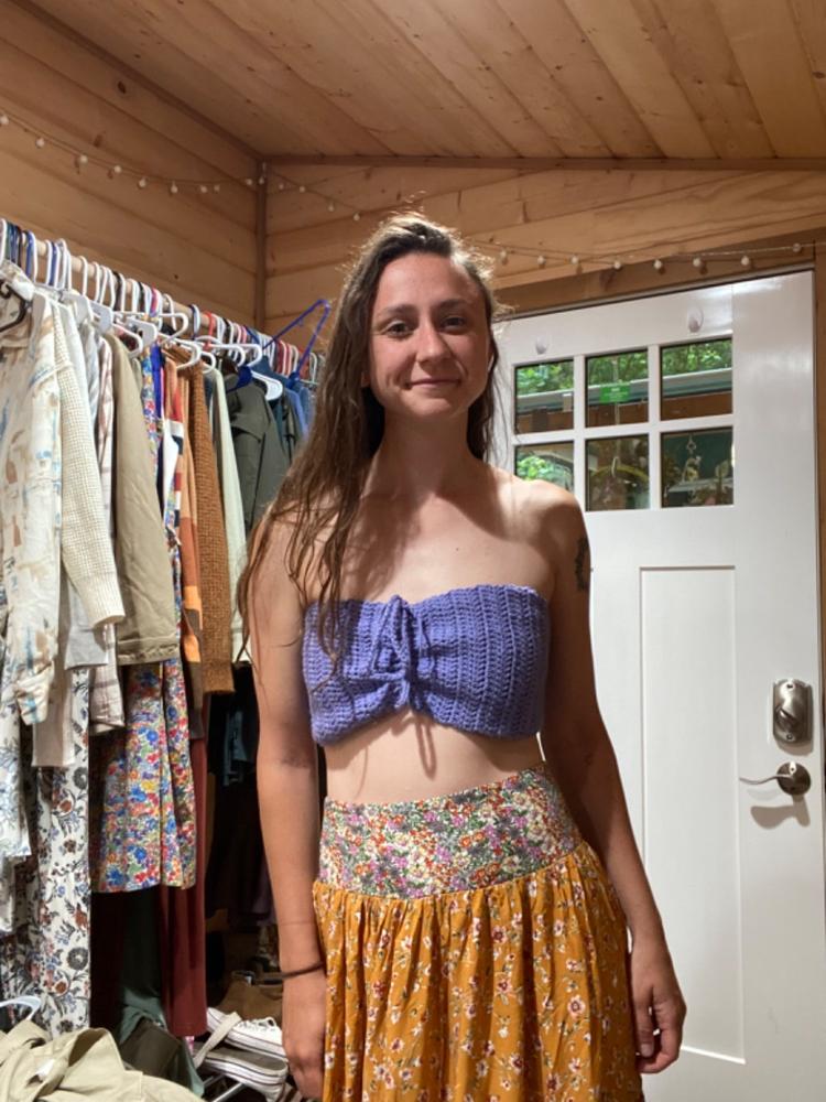 Hanna Convertible Maxi Skirt - Mixed Golden Floral - Customer Photo From Breanna Jenkins
