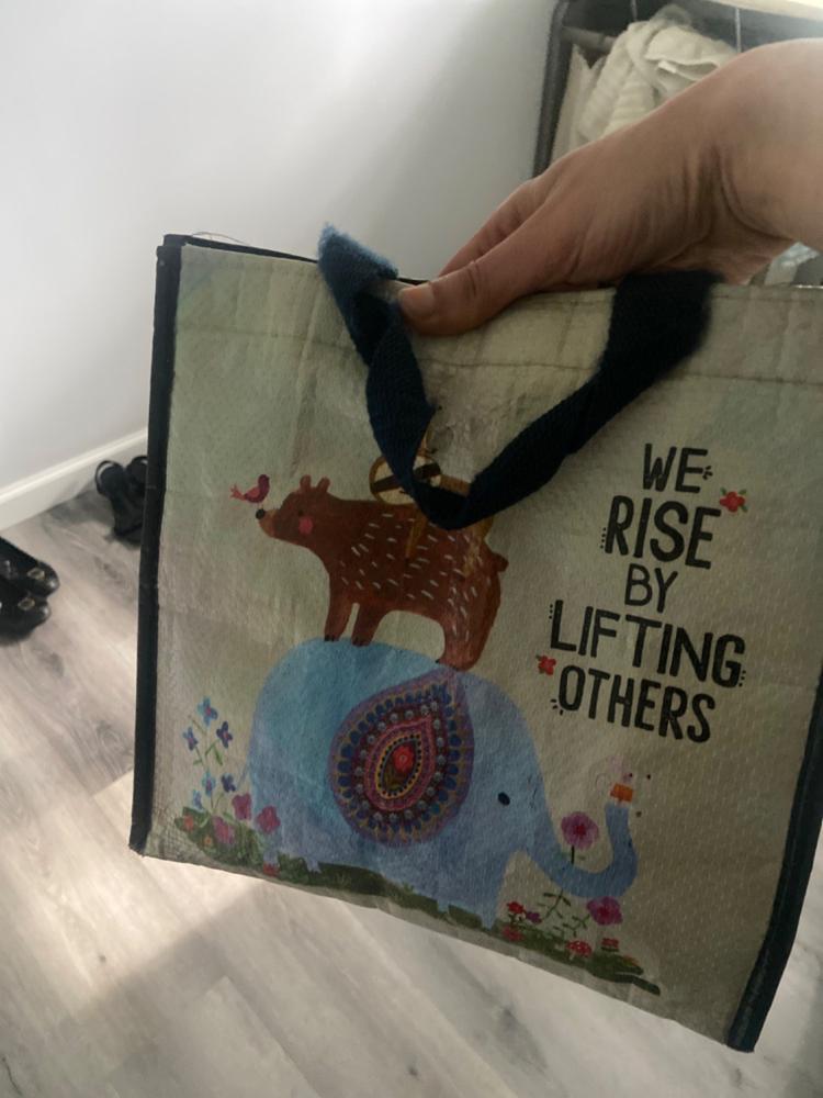 Insulated Lunch Bag - We Rise - Customer Photo From Chloe Fisher-Galasso