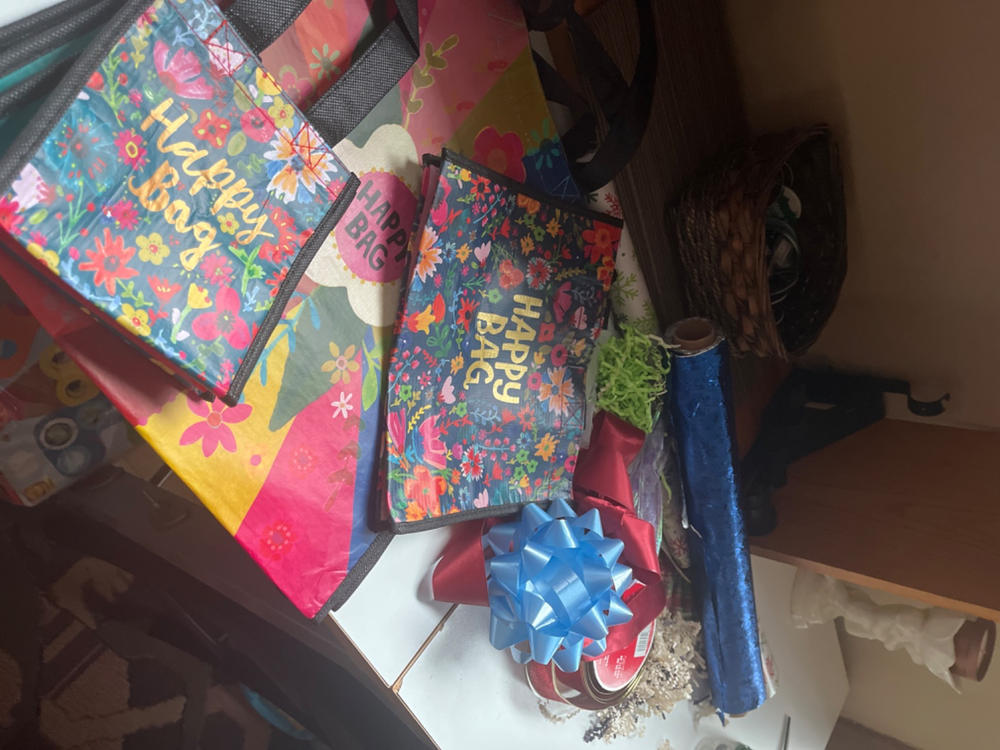 Large Happy Bag, Set of 3 - World Brighter - Customer Photo From Terre Thomas