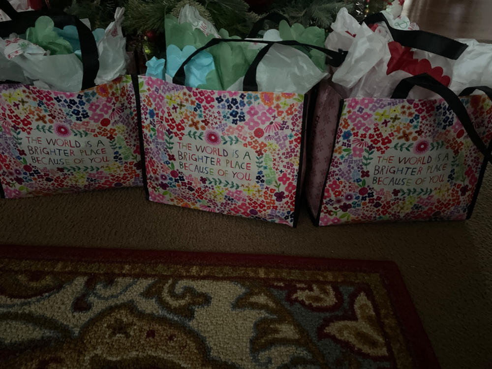 Large Happy Bag, Set of 3 - World Brighter - Customer Photo From Nancy Ellison