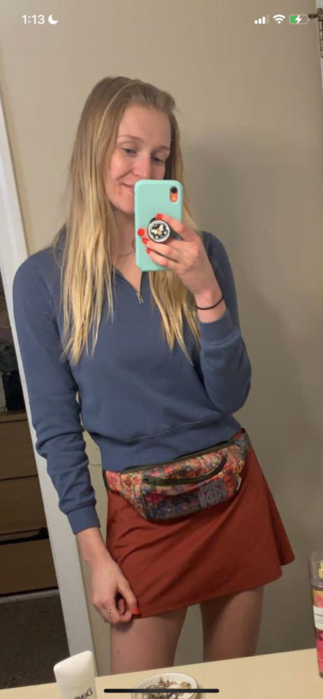 Go Anywhere Fanny Pack - Patchwork - Customer Photo From Abby Howell