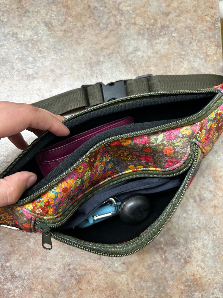 Neoprene Fanny Pack - Patchwork - Customer Photo From Molly G