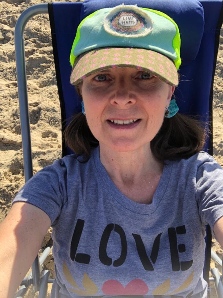 Perfect Fit Tee Love Peace - Customer Photo From Jenny Drake