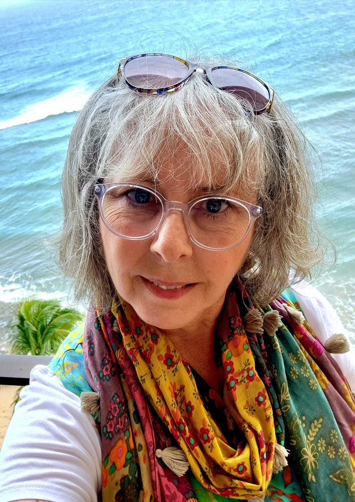 Sayulita Scarf - Patchwork - Customer Photo From D. H.