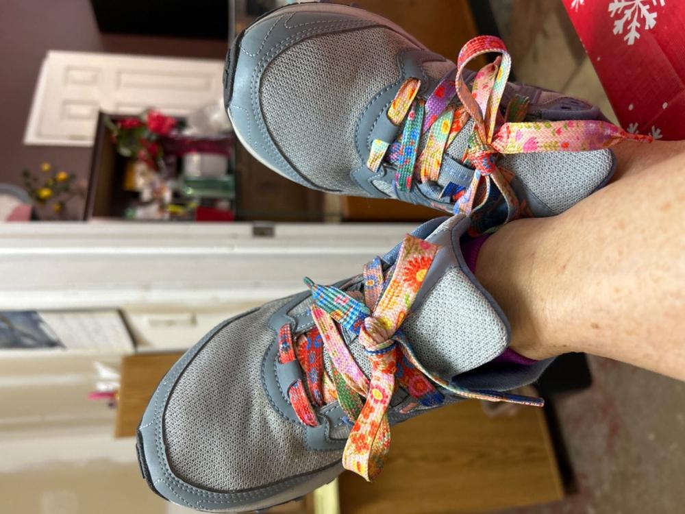 Shoelaces, Set of 2 - Rainbow - Customer Photo From Anita Wagner