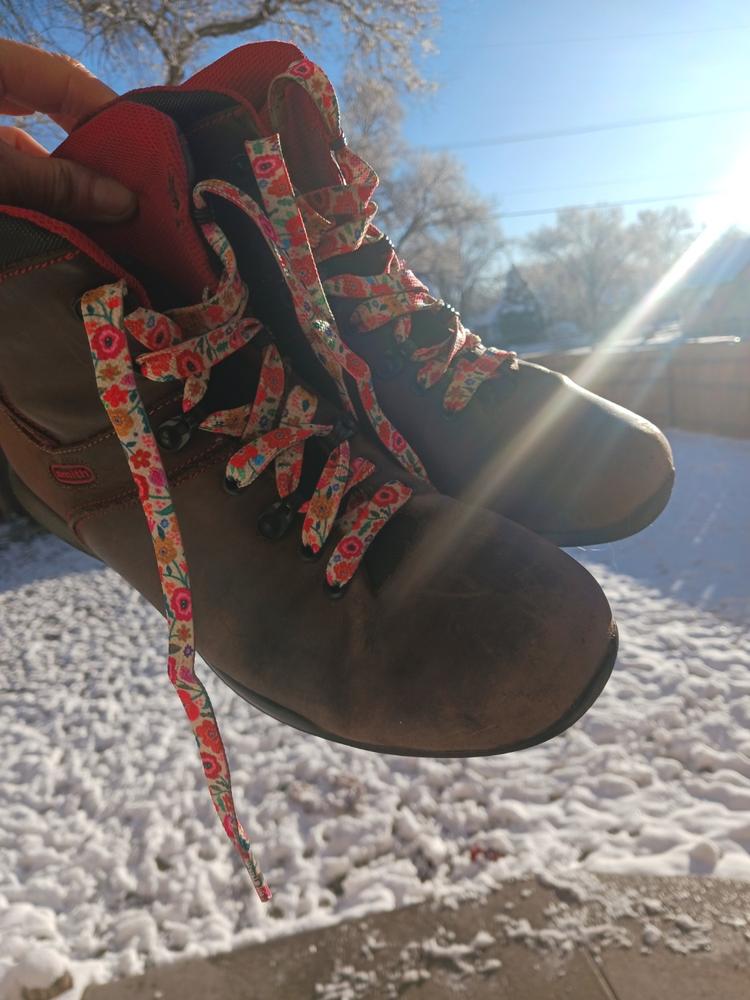 Shoelaces, Set of 2 - Rainbow - Customer Photo From Michelle Lopez