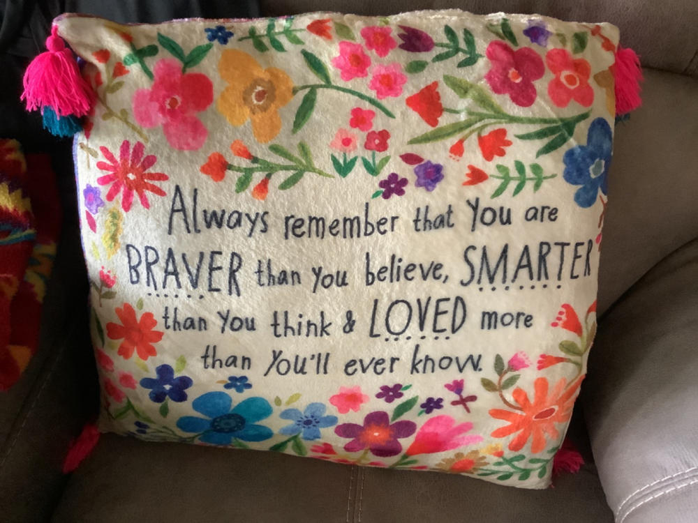 Double-Sided Cozy Throw Pillow - Always Remember You