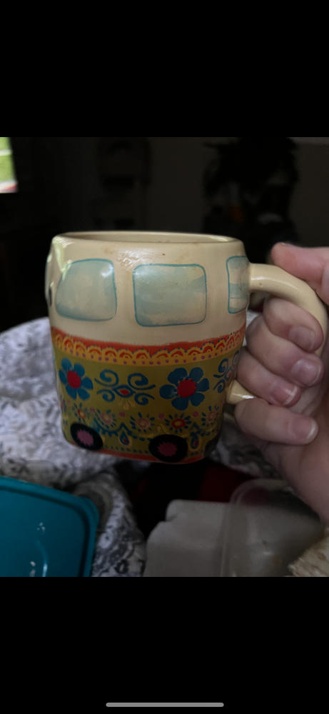 Folk Art Coffee Mug - Velma The Van - Customer Photo From Marcum