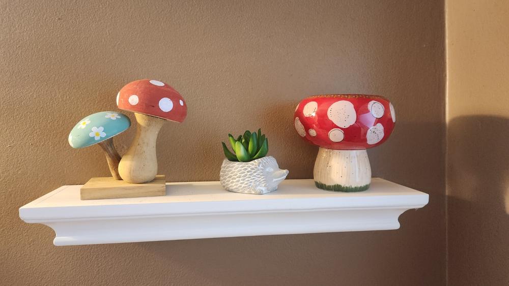 Mushroom Trinket Bowl Candle - Customer Photo From Tanya Totten