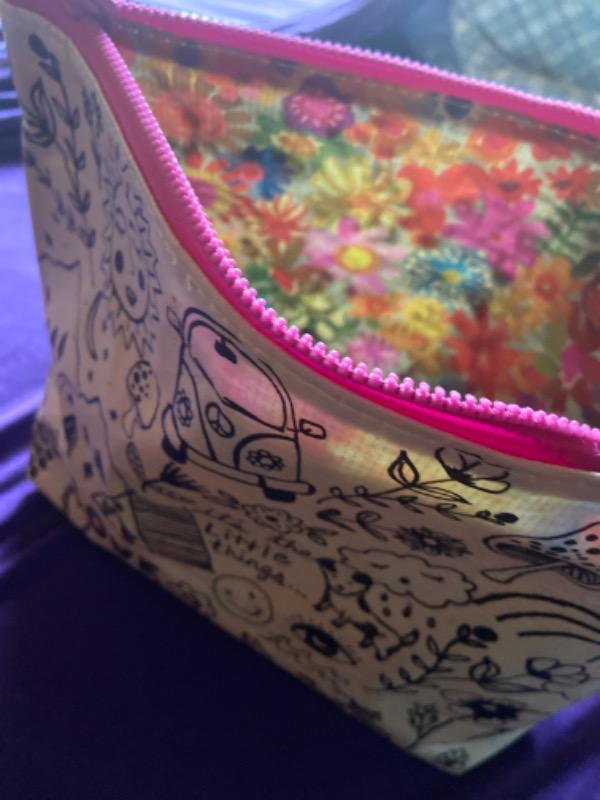 Recycled Zipper Pouch - Little Things - Customer Photo From Kathryn Kroschel 