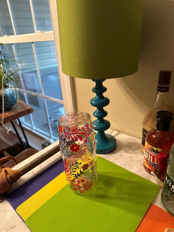 Glass Bedside Water Carafe Set - Customer Photo From Tia Brown