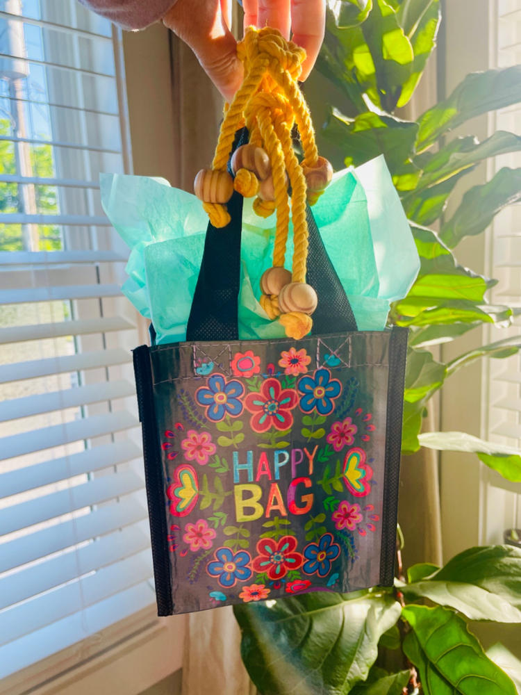 Small Happy Bag, Set of 3 - Bright Black - Customer Photo From Savannah Hingtgen
