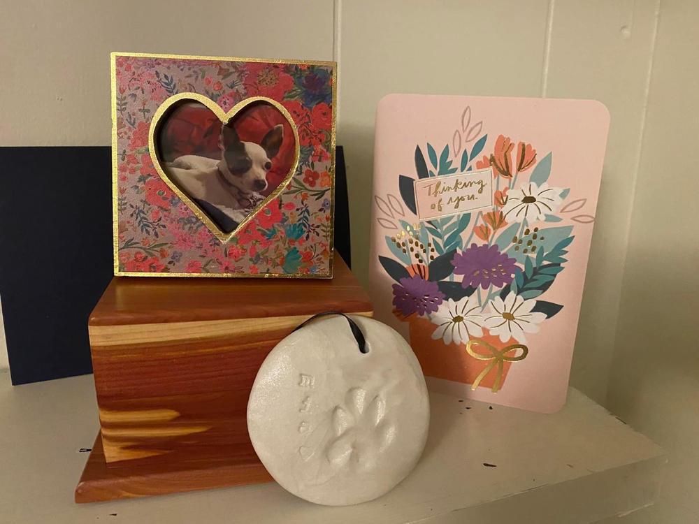Mini Heart Wooden Picture Frame - Customer Photo From Kelly Peters