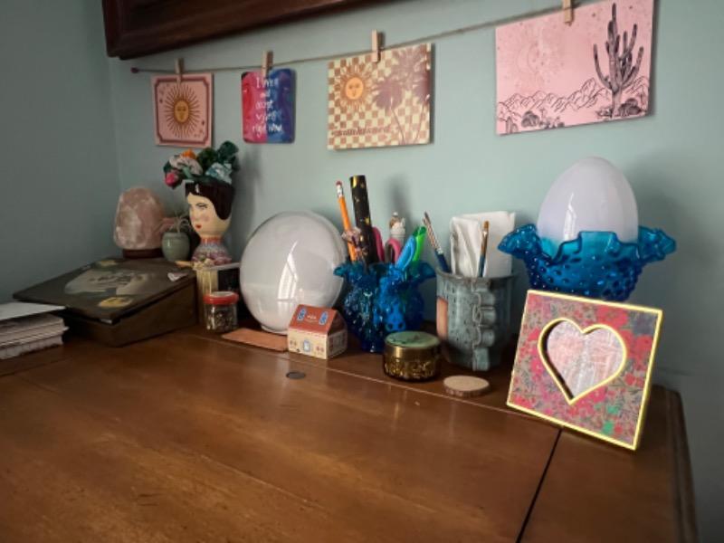 Mini Heart Wooden Picture Frame - Customer Photo From Katie Liddel