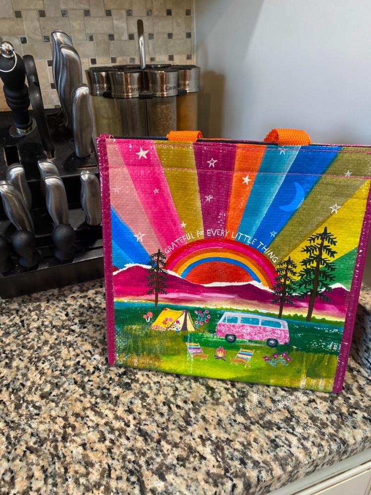 Insulated Lunch Bag - Grateful For - Customer Photo From Andrea Bonham