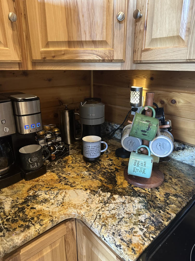 Camp Coffee Mug - Life Is Like A Camera - Customer Photo From Susan Loken