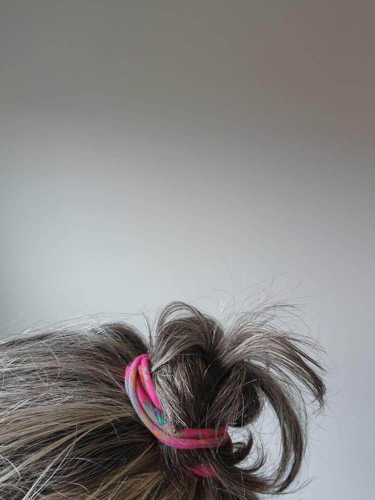 Boho Bands Hair Ties, Set of 3 - Multi Floral - Customer Photo From Janice Tartaglia