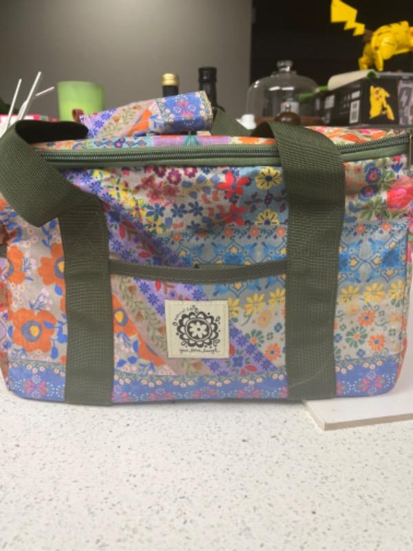 Cooler Tote - Patchwork - Customer Photo From liliana reveles