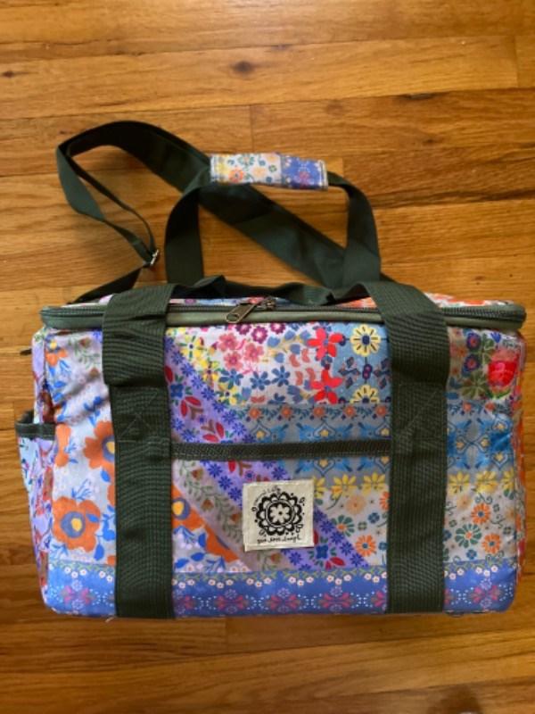 Cooler Tote - Patchwork - Customer Photo From Amy Pyne