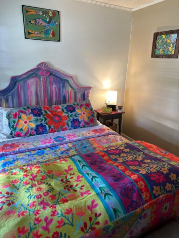 Double-Sided Cozy Coverlet - Floral Patchwork - Customer Photo From Eva Rozier