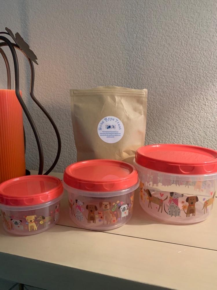 Storage Containers, Set of 3 - Dog - Customer Photo From Shannon Garcia