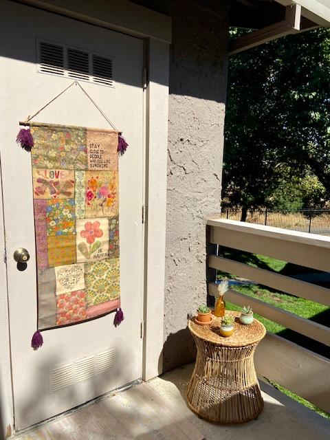 Tassel Wall Tapestry - Be Happy - Customer Photo From Nancy Ellner