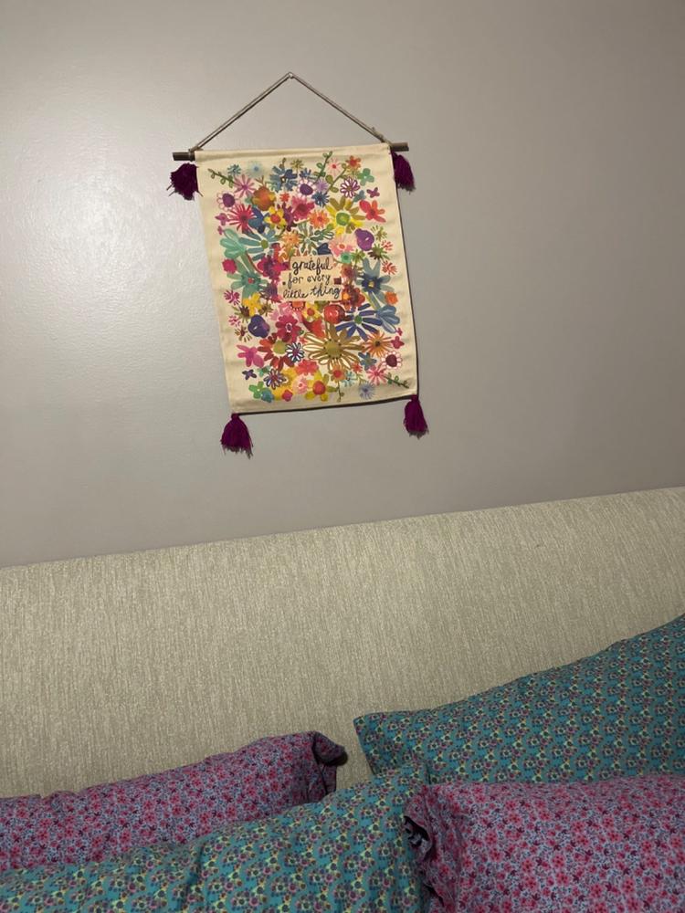 Tassel Wall Tapestry - Every Little Thing - Customer Photo From Kylee Pankonin