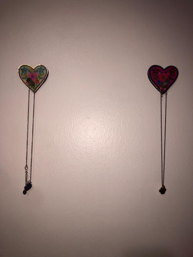 Wooden Wall Hooks, Set of 2 - Flower - Customer Photo From Isis pina