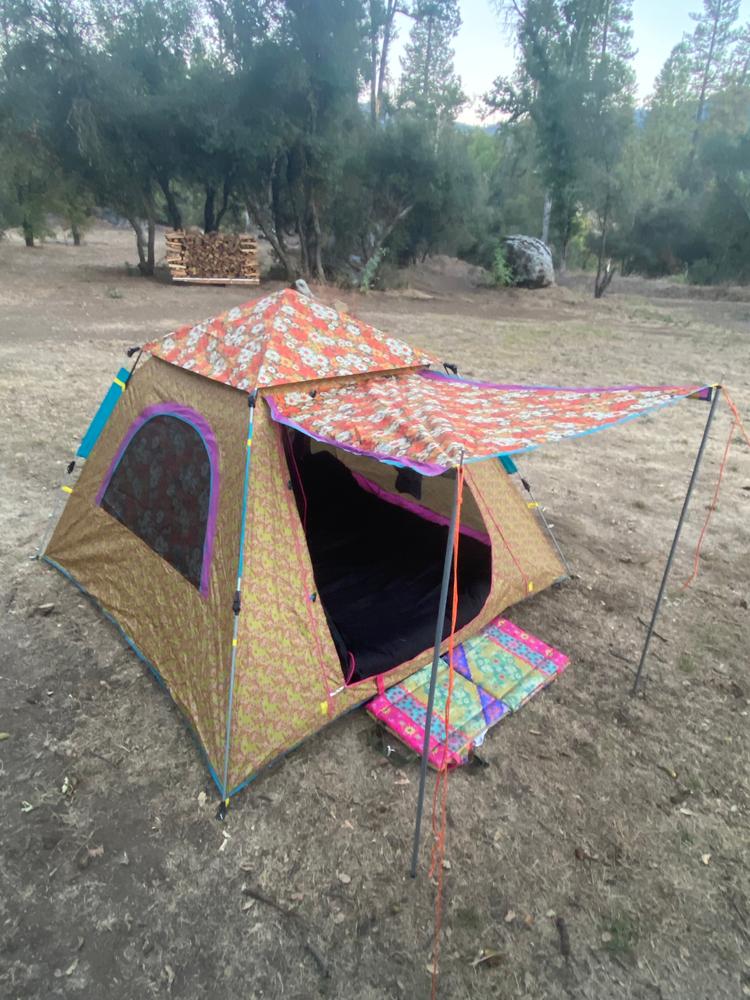 Wanderlust Camping Tent - Customer Photo From Marie