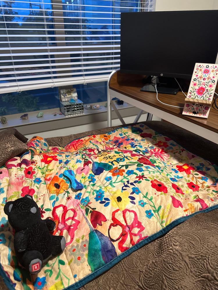 Weighted Pet or Lap Blanket - You Are So Loved - Customer Photo From Tonia Leviege