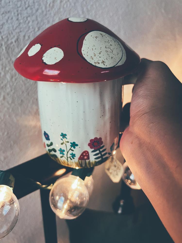 Mushroom Mug With Lid - Grow Your Own Way - Customer Photo From Viga T