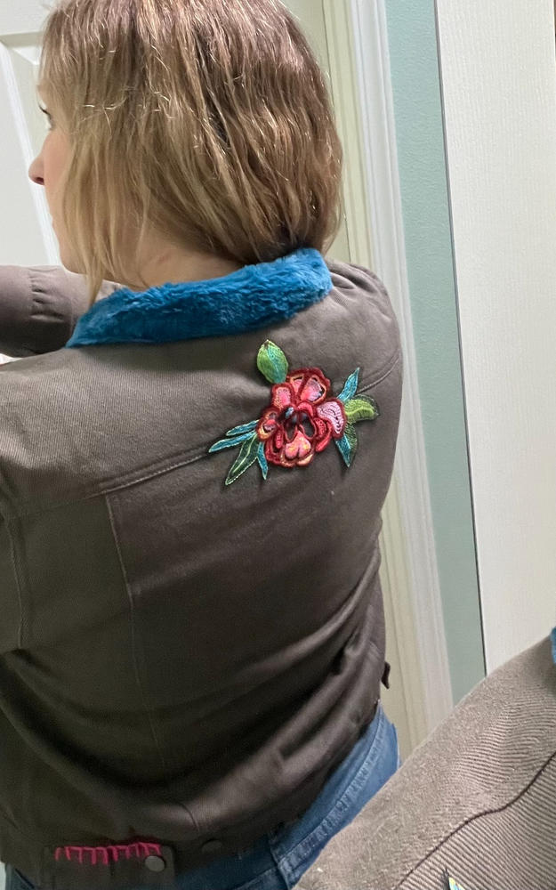 Tara Embellished Jacket - Ash - Customer Photo From TRISTA OWENS
