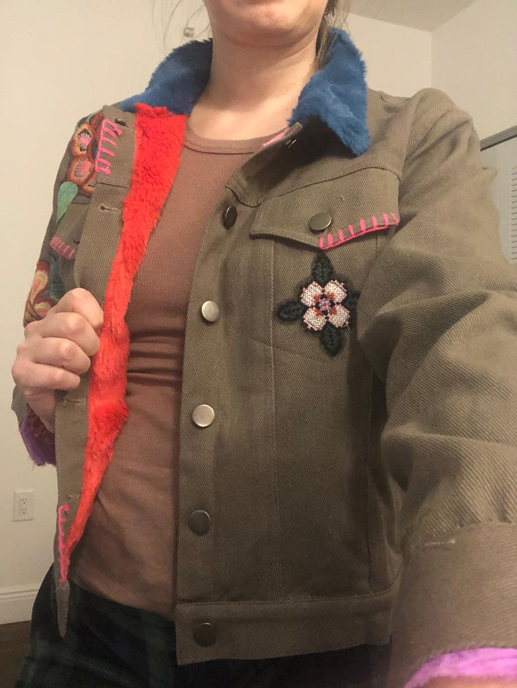 Tara Embellished Jacket - Ash - Customer Photo From Vanesa